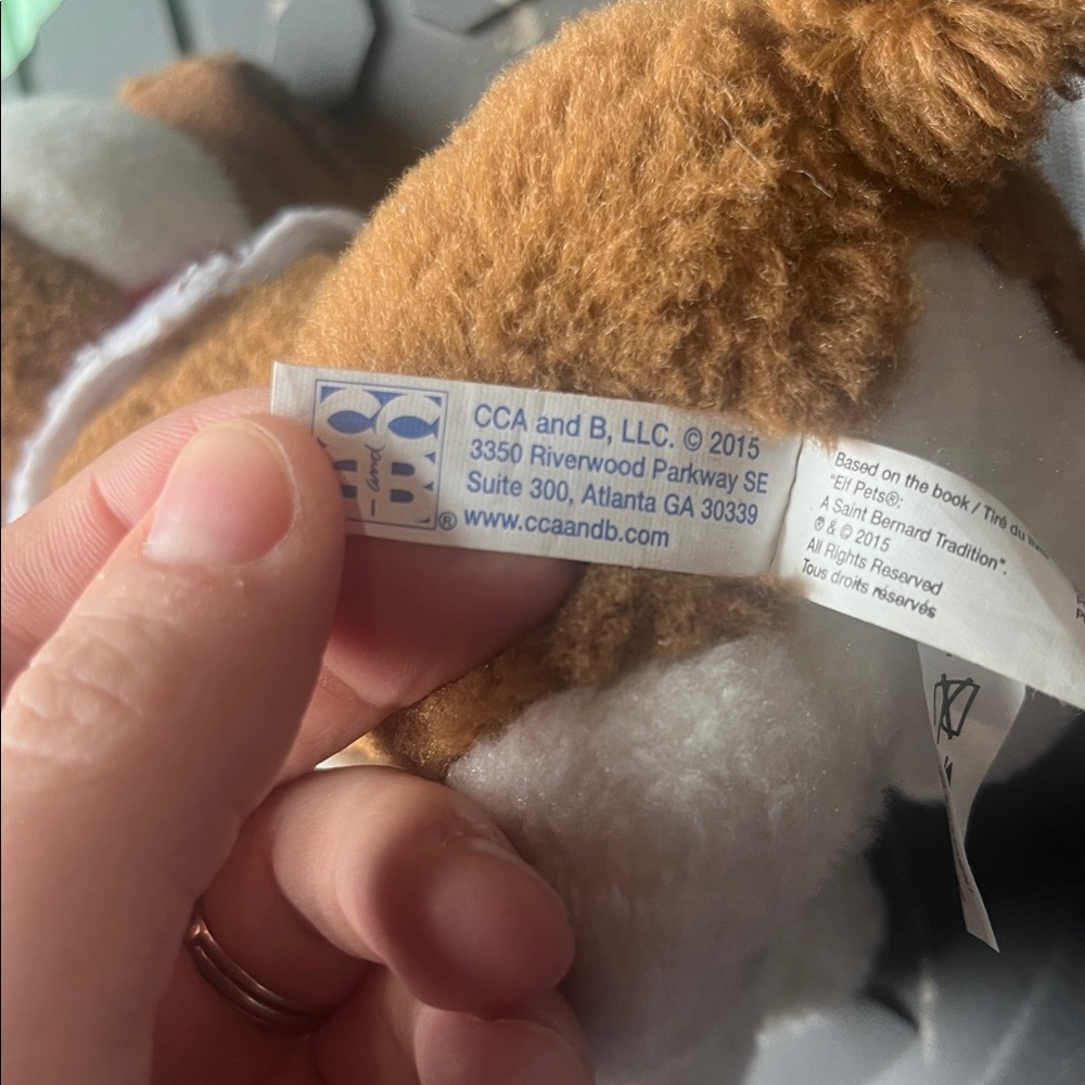 Elf Pets Saint Bernard Toy - Picture 4 of 7